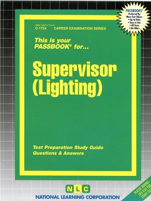 cover image of Supervisor (Lighting)